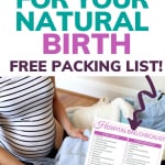 Pack your hospital bag easily and quickly with this printable list
