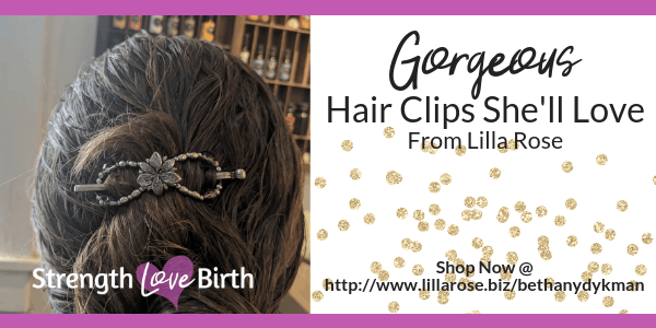 Beautiful hair clip for gift for any woman--including mom, grandma, daughter, sister