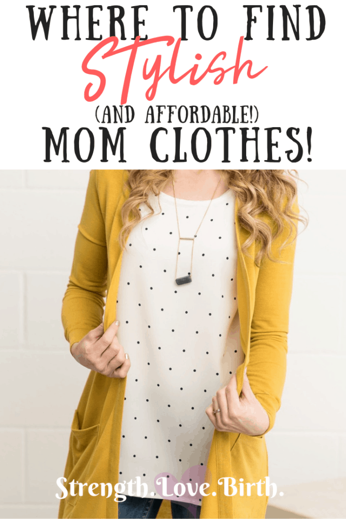 Super cute stylish mom clothes can be found at a discount at Jane.com. You'll love this boutique site!