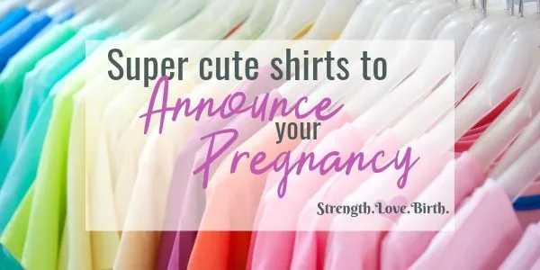 Cute Pregnancy Announcement Shirts