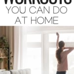 Woman dancing for a relaxing but energizing workout at home