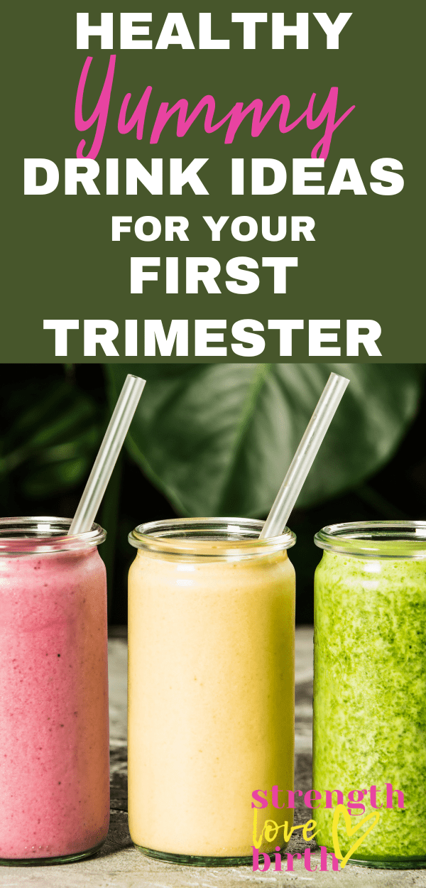 6 Drinks to Supercharge Your First Trimester